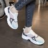 Sneaker Damen Frühling neue Mode vielseitige lässige Damenschuhe leicht stoßdämpfend Mesh atmungsaktiv Laufschuhe
