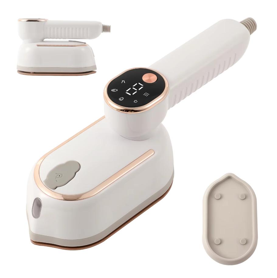 Handheld Portable Mini Steam Iron with Four Temperature Control High-Power Rotating Ironing Machine for Fabric Care