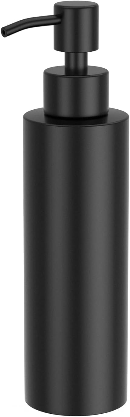 

GLUBEE Hand Soap Dispenser, 304 Stainless Steel, Stylish Dispenser for Shampoo, Dishwashing Detergent, Bathroom, Kitchen, Washroom, and More, 350ML