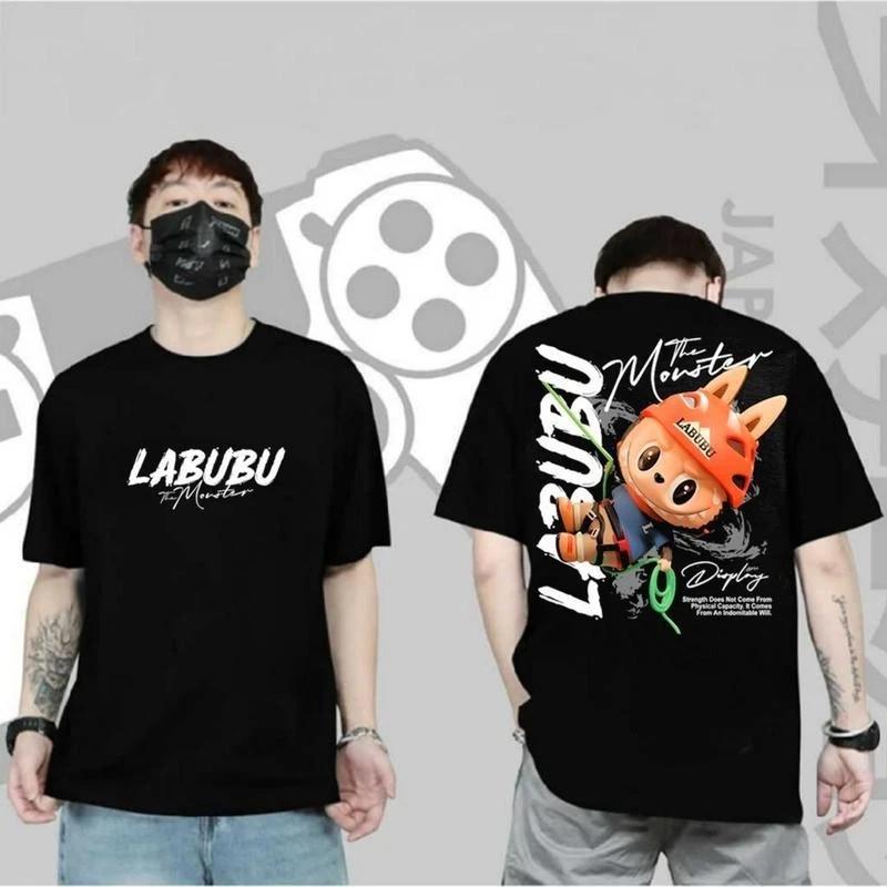 LABUBU The Monster Manga T-Shirt Tee Costumes Undershirt Casual Polyester 2XL
