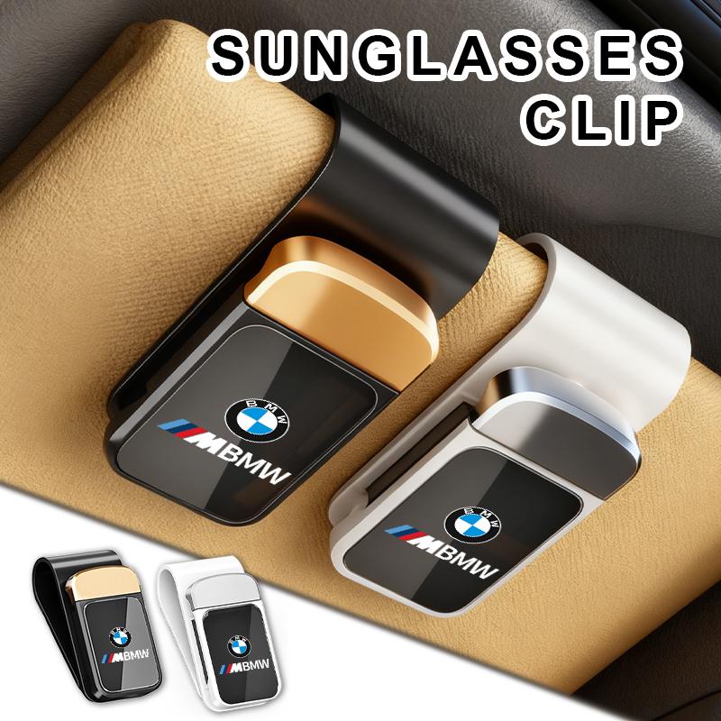 DUHQ3 Universal Car Sun Visor Sunglasses Holder Storage Glasses Clip For BMW M Performance E36 E46 E60 E90 E91 E92 E93 F30 F20