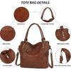 TANTOMI Tote Handbags for Women Large Hobo Bags Crossbody Purses Shoulder Bags with Adjustable Strap for Travel Everyday