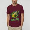 Brazil 2026 Soccer Tshirt Beach Trending Tshirts Unisex Cotton Round Neck 4xl 5xl 6xl Clothing Shortsleeved Aesthetic Tshirt