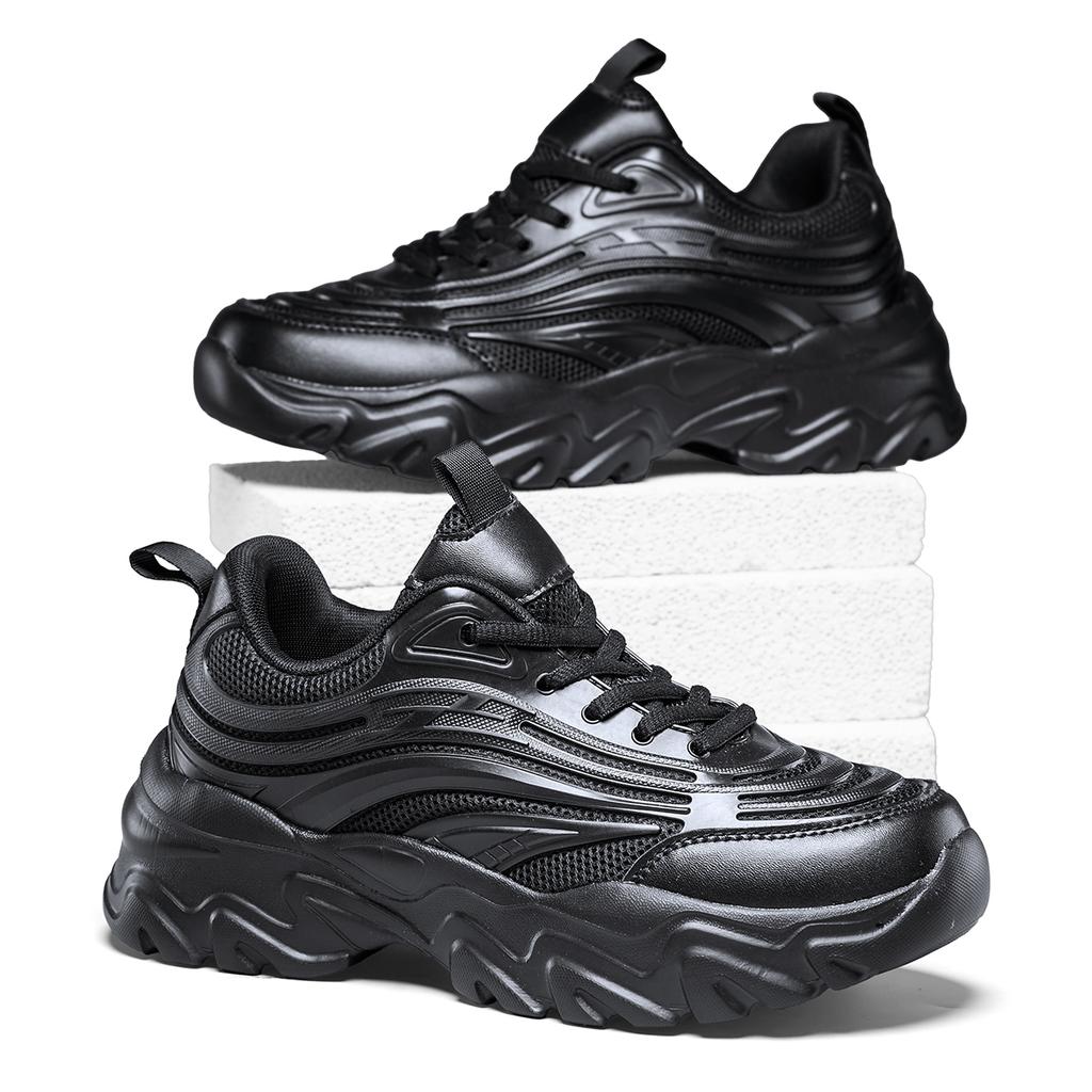 TUINANLE New Arrival: Stylish, Versatile Couple's Sneakers – Dad Shoes, Plus Sizes, Comfortable, Thick-Soled Sneakers, Sizes 35–46
