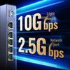 UGREEN CM753 5-Port 2.5G Ethernet + 10G SFP+ Web Smart Managed Switch