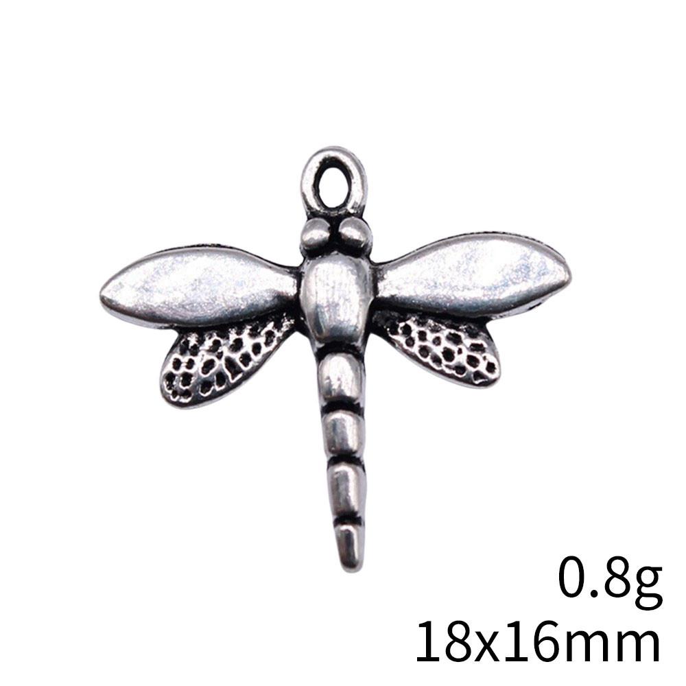 Birthday Gifts Charms Bracelet Italian Dragonfly Charms Pendant Backpack Pendant Accessories