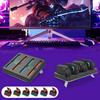 4 in 1 Charging Dock with RGB Lights Magnetic Controller Charger Stand Station for Nintendo Switch 2 Joy-Con Game Accessories