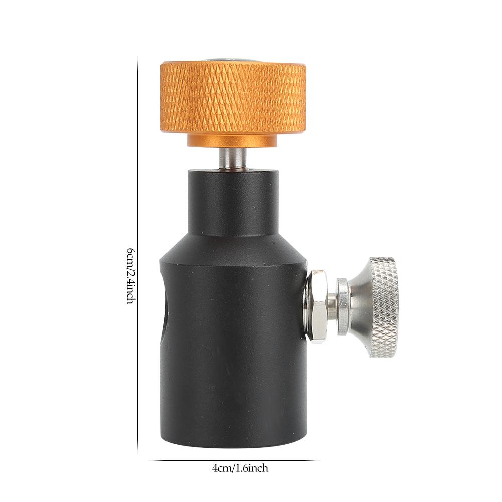 Conector Adaptador CO2 TR21-4 com Válvula de Liberação Enchimento Rápido Água com Gás para