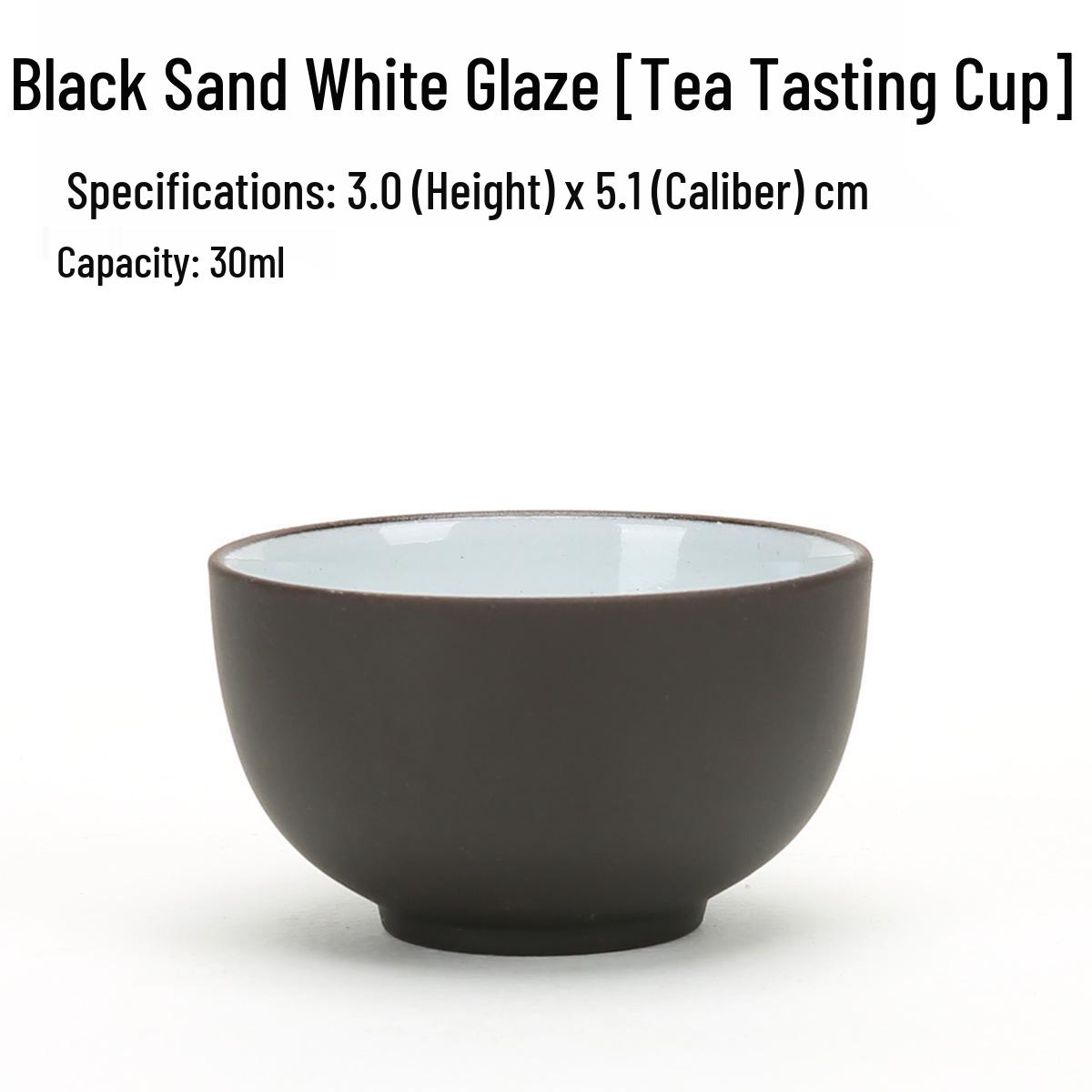 Zisha Ceramic Fragrance Tasting Teacup Set for Tea Ceremony Training