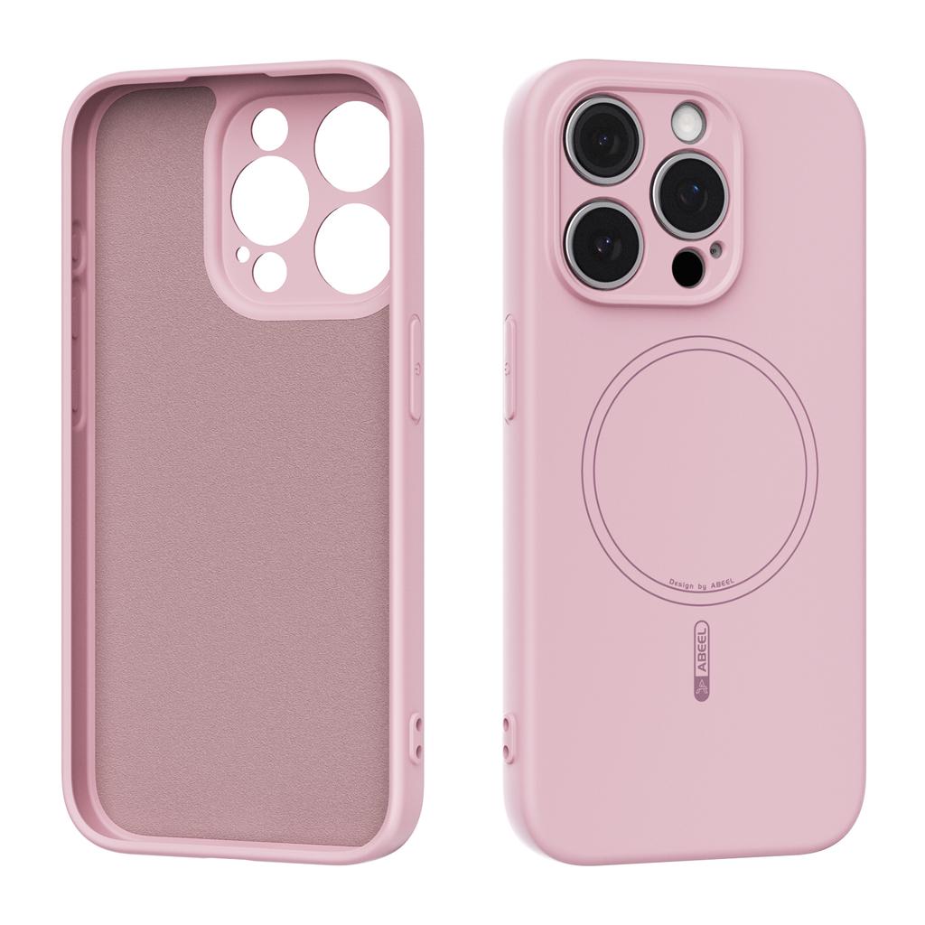 ABEEL For iPhone 14 Pro Case Compatible with MagSafe Skin Touch Liquid Silicone Phone Back Cover