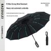 Men's Quick-Drying Windproof UV Protection Automatic Umbrella for Sun/Rain