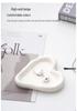Nordic Heart-Shaped Ceramic Jewelry and Tabletop Storage Tray