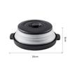 Collapsible Microwave Food Cover and Cushion BPA Free Heat Resistant Microwave Splatter Cover Multifuction Kitchen Gadget