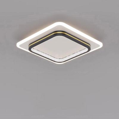 Moderní LED stropní světla pro vchod do domu Vnitřní osvětlovací tělesa s křišťálovým stínidlem Kulatá čtvercová luminaria