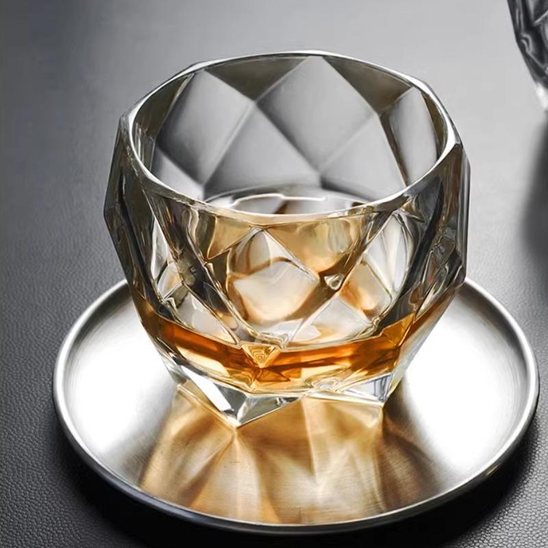 Crystal Whiskey Cup Home Bar Beer Water&Party Hotel Wedding Glasses Gift Beverages