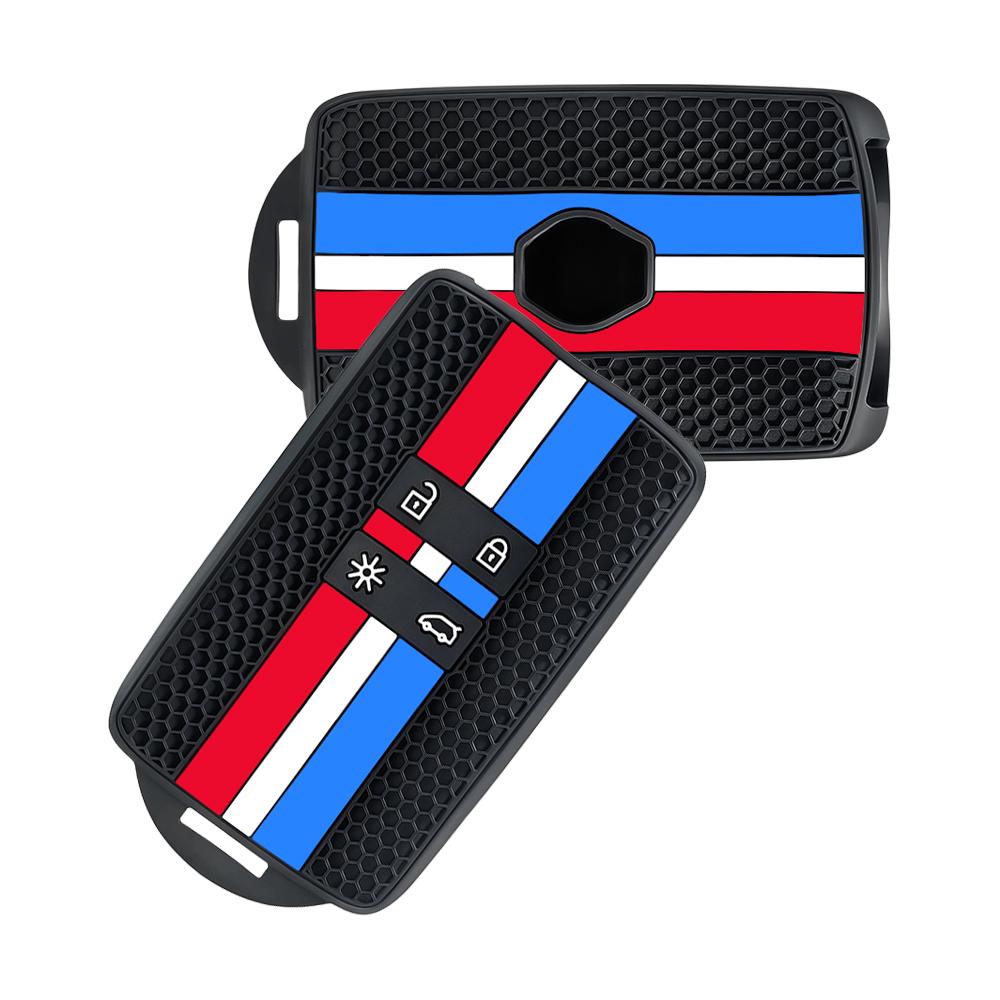 New Silicone Car Key Cover For Renault Captur Koleos Kadjar Arkana Megane Dacia Duster Sandero Stepway Remote Control Fob Case