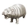 Kawaii Hippo Resin Figurine Pygmy Resin Statue Gifts Hippopotamus Ornaments  for Christmas