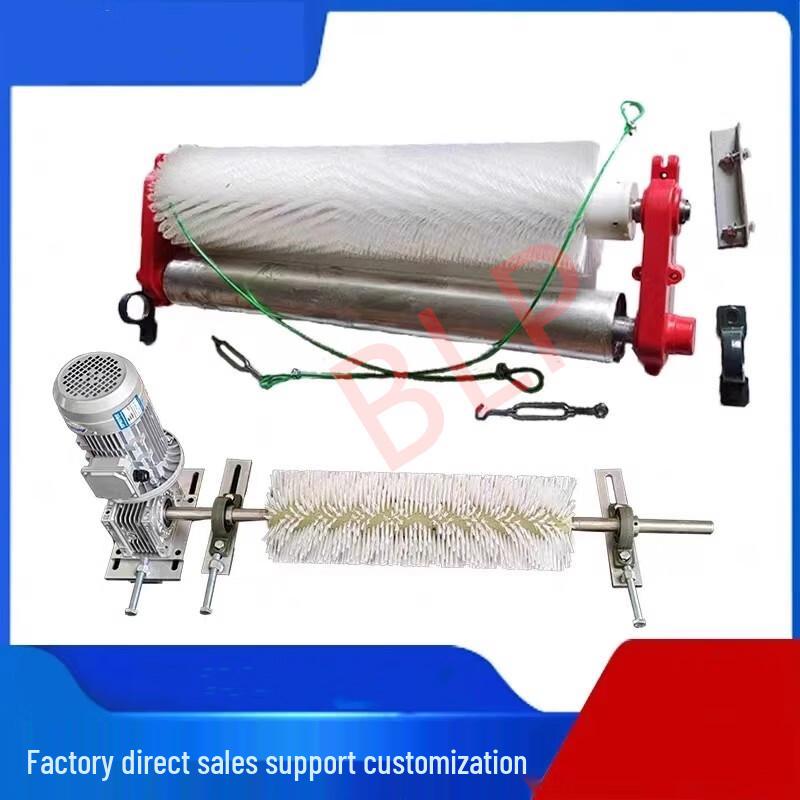 Electric Conveyor Belt Roller Brush Cleaner Other
