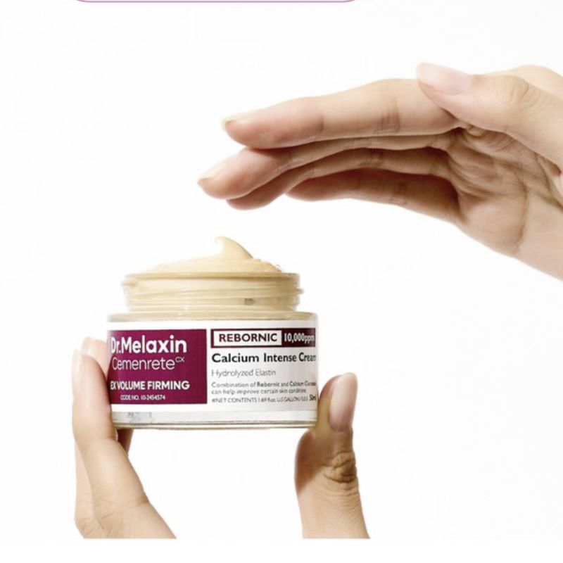 Dr. Melaxin CEMENRETE Calcium Volume Cream 50ml– Firming & Elasticity Face Cream