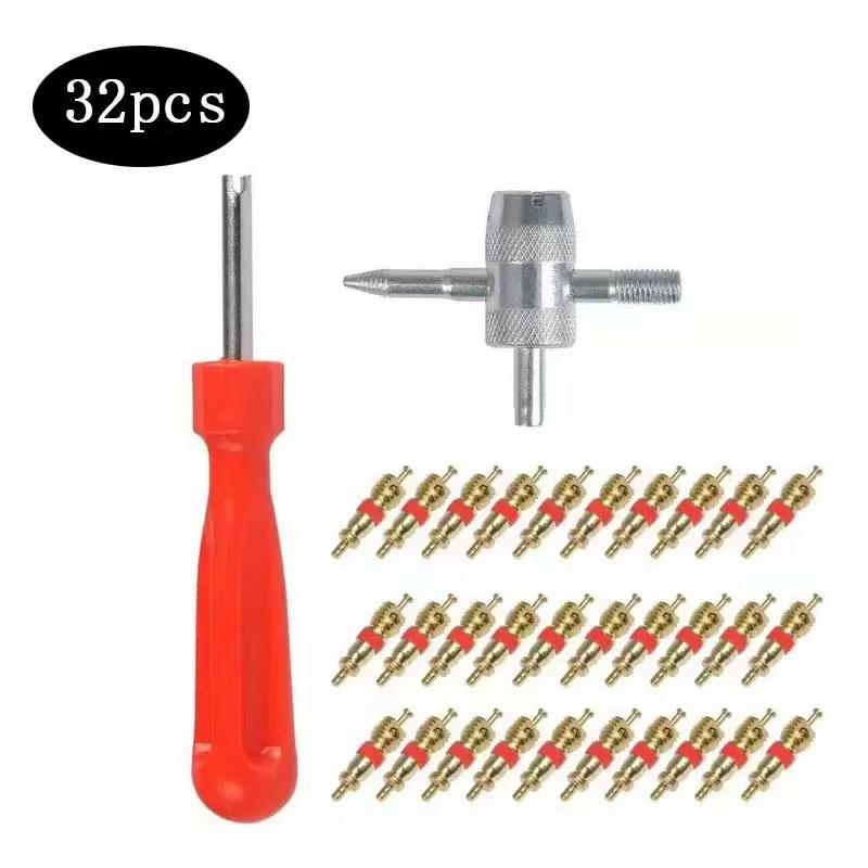 Multipurpose Car Tire Valve Core Tool Set