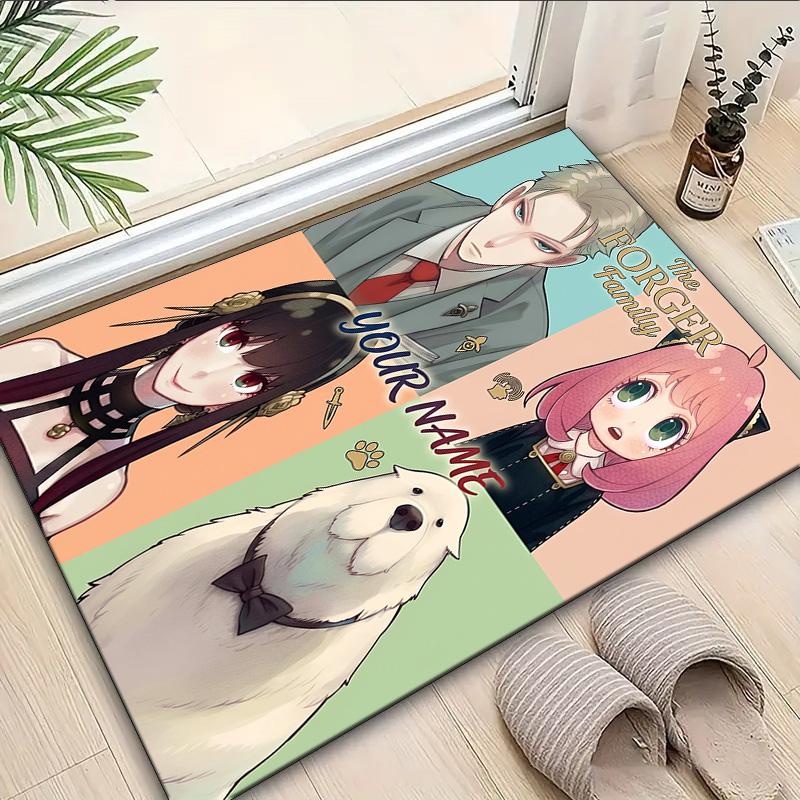Custom Name Rug Fantasy Adventure Anya Area Rug Suitable for Indoor And Outdoor,Carpets for Homes, Offices,Living Rooms,Home Decor,Christmas Gift