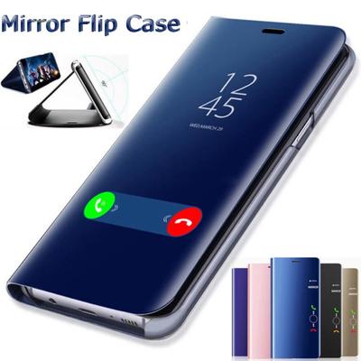Funda A25 5g Case Smart Mirror Magnetic Flip Covers for Samsung Galaxy A35 A25 A15 5G A05 A05S A156B Book Stand Coque