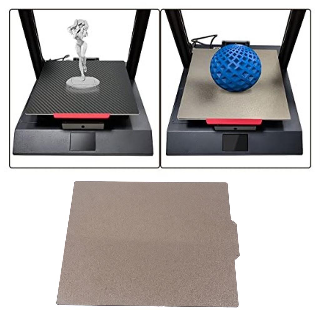 PEI Steel Plate Double Sided Strong Adhesion Easy Demoulding Magnetic Rubber Plate for   3D Printer