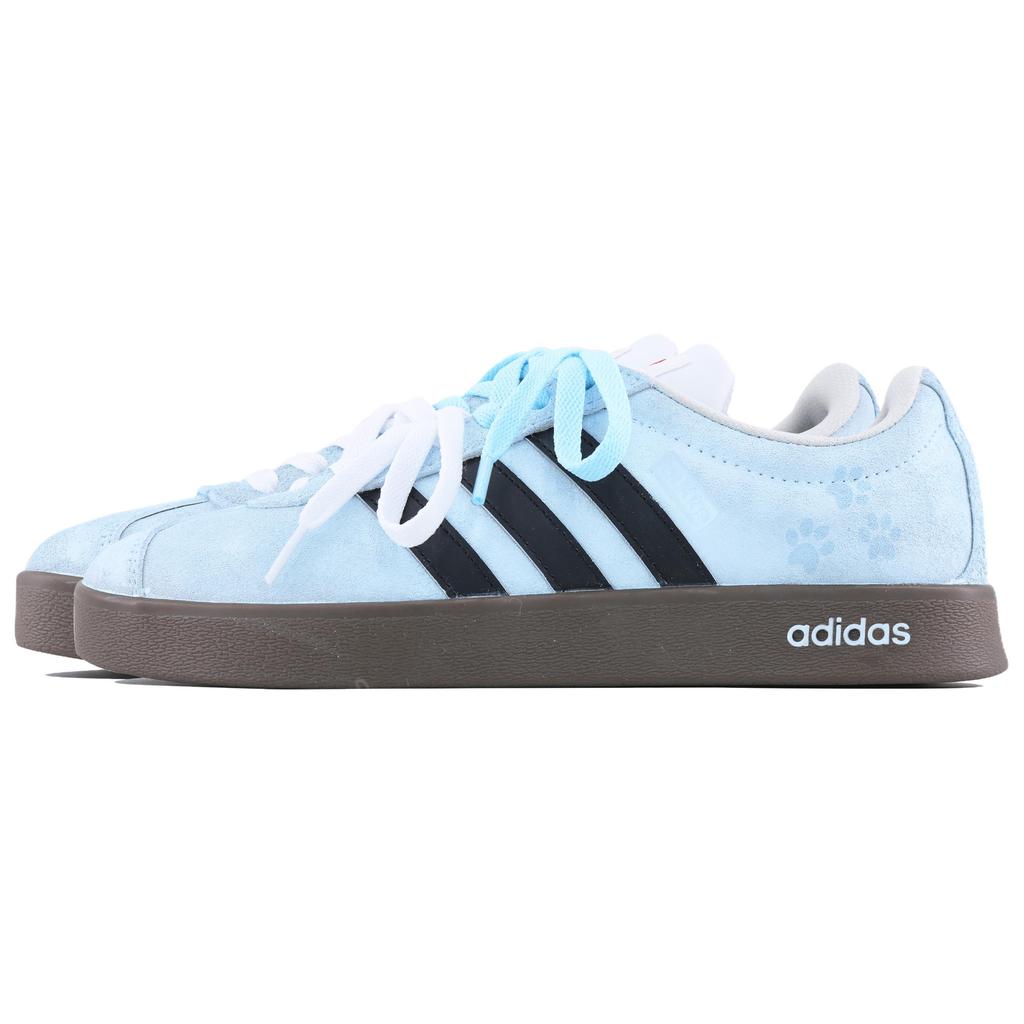 Adidas VL COURT 2.0 Lifestyle Cushioning, Wear Resistant Low top Skateboard Shoes Unisex Blue HQ1802(Team1798-)