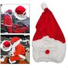 Christmas Hat Motorcycle Helmet Cover Santa Claus, Protection Cover, Funny Full Face for