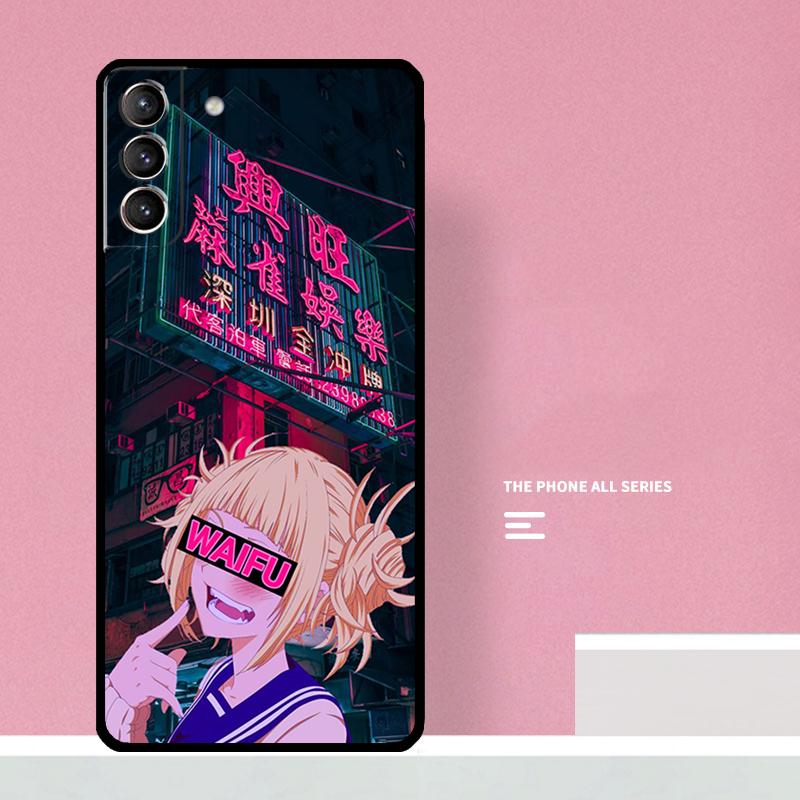 Sugoi Senpai Anime Phone Case For Samsung Galaxy S26 S25 S24 S20 S21 S22 S23 Ultra S10 Plus S25 FE Cover Coque