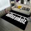 Böhse Onkelz German Rock Band Carpet, Retro Rug, Suitable for Living Room, Bedroom, and Bar.