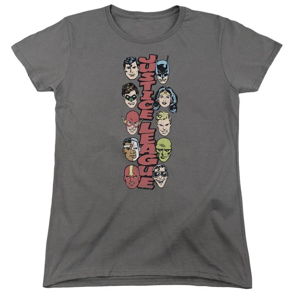 Justice League Of America  Stacked Justice  Women s T-Shirt S