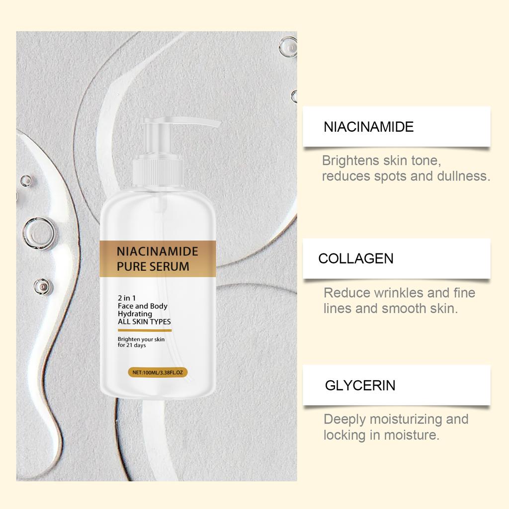 Niacinamide Skin Care Serum Niacinamide Serum Oil Nourishes The Skin, Soft And Bright Skin Care(30ml