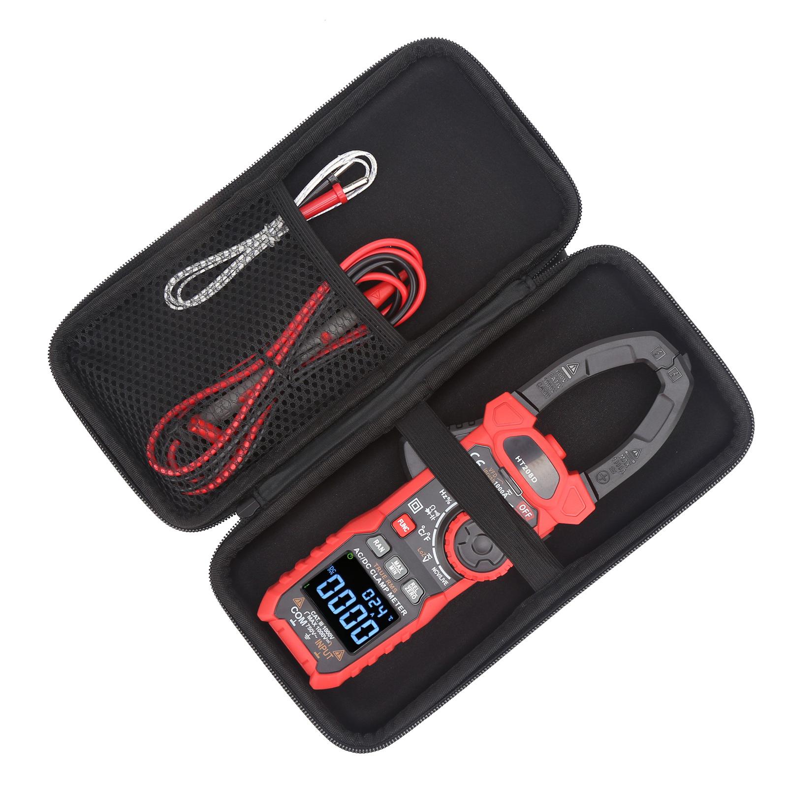 

AC/ Tester Clamp Meter HT208D Digital Clamp Meter AC/ Voltage Current NCV Tester Multimeter 6000 Counts Digital Clamp Meter