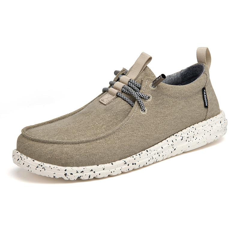 Scarpe Casual da Uomo in Denim e Tela da Esterno Scarpe Vulcanizzate Moda Stile Lusso Designer Traspiranti Sneakers Mocassini da Uomo 2024