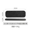 Stone Patterned Rectangular Flat Plate Sushi Plates Sashimi Plate Dining Plates Dim Sum Dish Fruit Dish Snack Bowl Dim Sum Dish