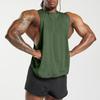 Summer Men's Gym Tank Top Fitness Training Clothing Quick-drying Loose Bodybuilding Sleeveless Shirt Men Fashion Basketball Vest