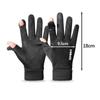 Anti-Slip Faux Suede Gloves Windproof Touch Screen Gloves Durable Cycling Gloves  Men Women