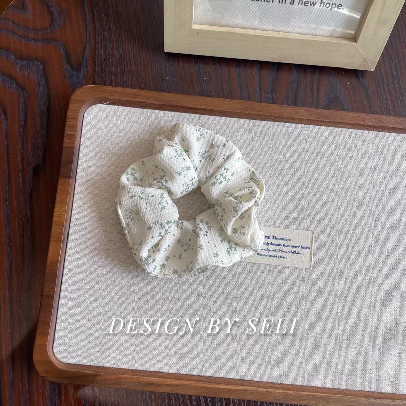 Mori-Style Floral Scrunchies: Small, Elegant Bow with Streamers, Girls  Hair Accessories