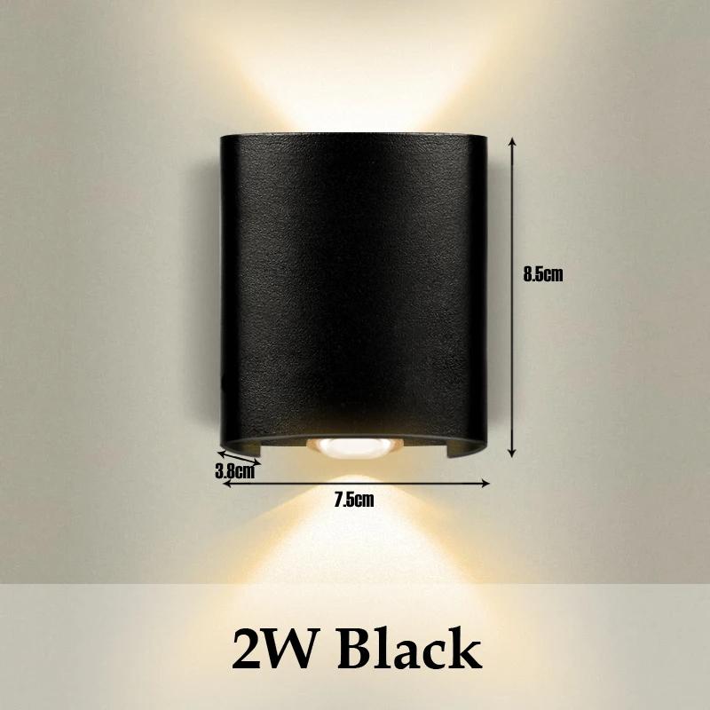 Led Wall Lamp Outdoor Lights Waterproof Sconces Wall Light AC85-265V For Home Indoor Decoration Bedroom Living Room Lighting
