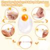 5pcs Funky Egg Squishy Ball Clear Stress Relief Toy for Kids Adults Anxiety Reducer Squeeze Splat Sensory Fidget Toys
