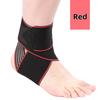 Adjustable Customized  Compression Wrap Basketball Sport Ankle Brace