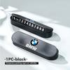 Suede Temporary Car Parking Phone Number Card Plate Park Stop For BMW M 1 3 4 5 6 7 Series M3 M6 F01 F02E34 E36 E70 F10 X6 X1 Mkcp79