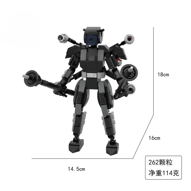 Titan ClockMan Upgrade Blocks TVman Mini Blocks Titan Dragon Drillman Titan Cameraman Building Dark Clock Man Blocks Mini Figure