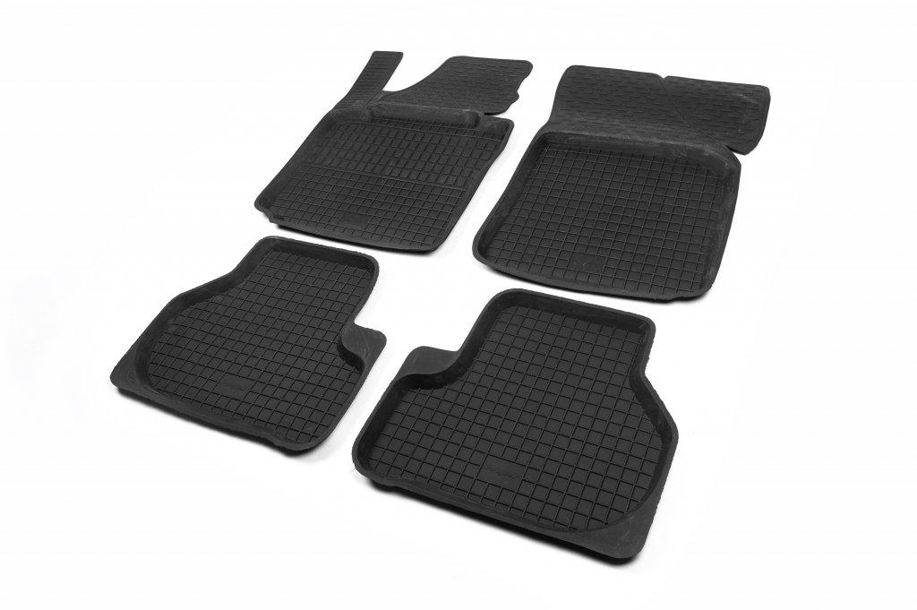 

Гумові килимки з бортом (4 шт, Polytep) для Seat Leon 2005-2012 рр.
