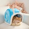 Cartoon Dog House Warm Cat Sleeping Bag Washable Kitten Cave  for Kitten Puppy Cats