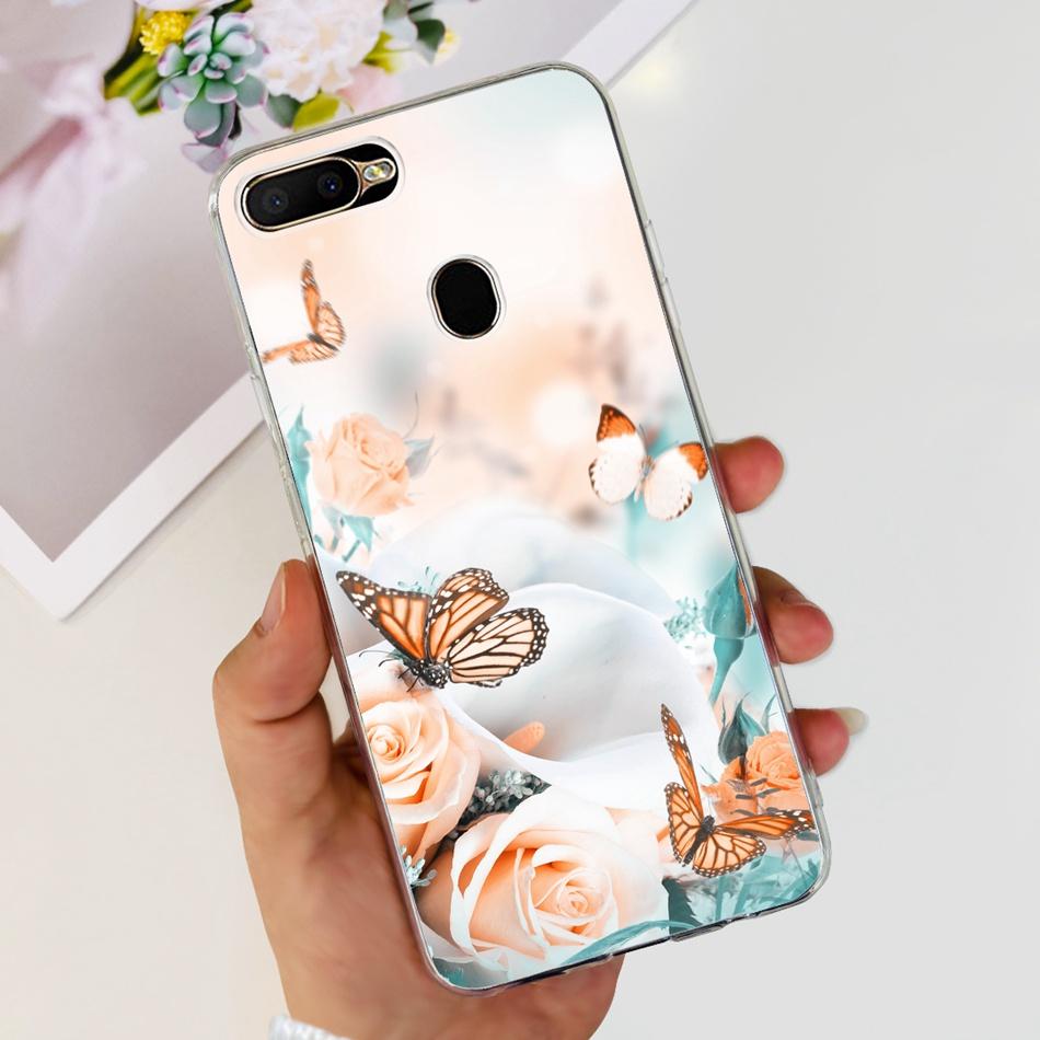 For OPPO A5S Case Cute Pattern Soft Silicone TPU Cover Cases For Oppo A5Ss AX5s A 5S CPH1909 CPH1920 CPH1912 Phone Shell Bumper
