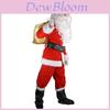 Luxurious Santa Claus Costume For Christmas Festivities And Cosplay Events Perfect For All Genders