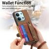 Retro PU Leather Case for Xiaomi Poco C85 4G (171mm)/Redmi 15C 4G (Global) (171mm) Phone Cover with Card Holder/Wristband Kickstand