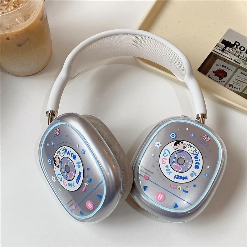 AirPodsmax Apple Earphone Cover Tpu Small New Cat Print Earphone Case Protective Cover Headset